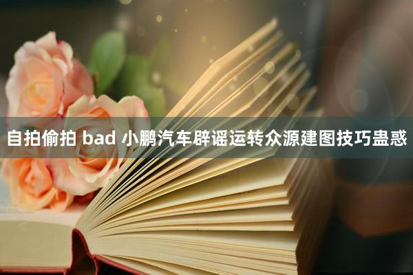 自拍偷拍 bad 小鹏汽车辟谣运转众源建图技巧蛊惑